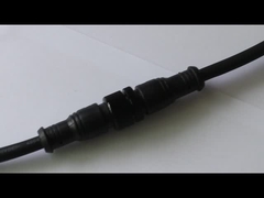 Metalen M16 Las Zwart Wit IP68 Power Connector