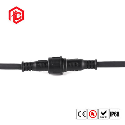 M19 Waterproof IP68 Nylon Cable Connector for Microwave and LED Lighting Applications (Custom)