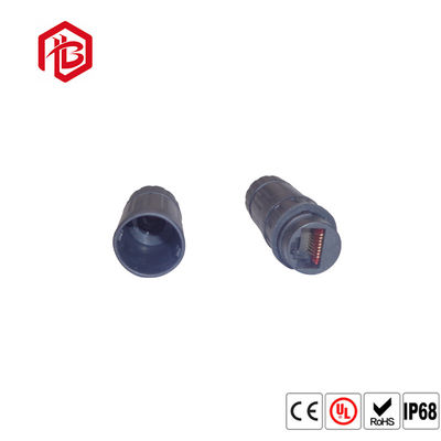 Kopen Waterdichte de Schakelaarip67 IP68 Front Panel Mount RJ45 Contactdoos van 8P 8C M19 RJ45 online manufacture