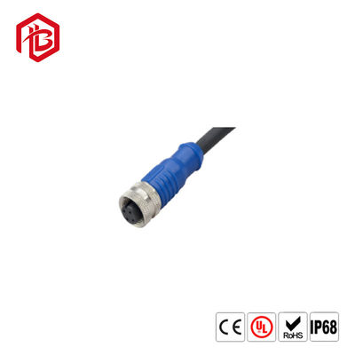 Kopen aangepaste contactdoos 2 3 4 5 6 8 van de draadm12 mannelijke vrouwelijke stop speldt de rechte cirkel elektrodraad van de kabelm12 m8 sensor connec online manufacture