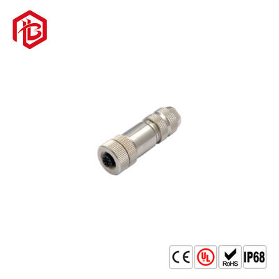 Kopen IP67 het waterdichte Luchtvaartm12 Vrouwelijke 3/4/5/8/12/17P Comité zet PCB-Type Schakelaar met Beschermde Speld op online manufacture
