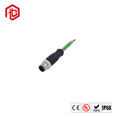 Kopen De Schakelaar van de 90 Graad Rechte hoek een Code 5 Rechte N de Rechte hoekstop van Pin Male Connector M12 online manufacture