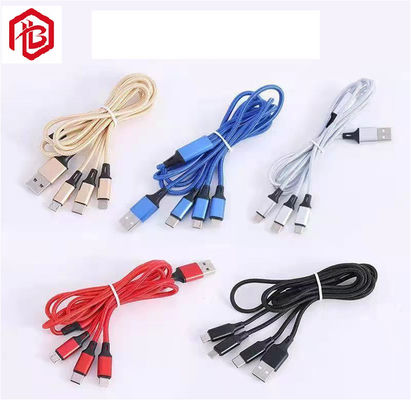 Kopen 3 in 1 Micro- Kabel 1m van Usb Intrekbare de Kabels 3A van Typec Gegevens Snelle het Laden Kabel online manufacture