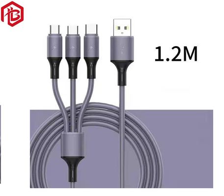 Kopen Het nylon vlechtte 3ft 6ft 10ft 3 in 1 Usb 3,0 het Micro- van de Laderskabel Type C van Usb Snelle het Laden Gegevenskabel online manufacture