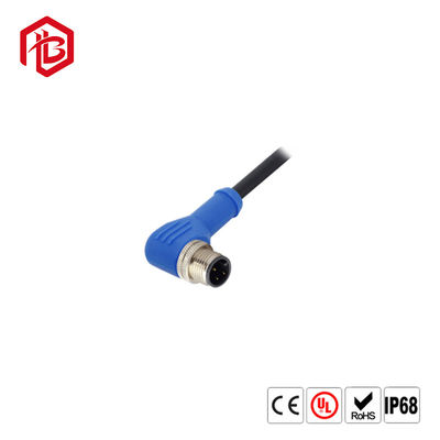 Kopen M12 s-Gecodeerde Machtsschakelaar 4 Pin Waterproof Molded Corded Plug online manufacture