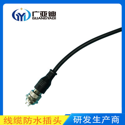 Kopen Elektro de Draadm12 Kabel 4 van GX12 GX16 M12 Pin Connector Waterproof online manufacture