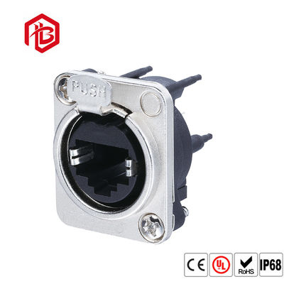 Kopen PVC TPE IP69 Rj45 Vrouwelijke Connector communicatienetwerk toegewijd Waterdicht Ethernet Jack online manufacture