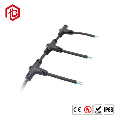Kopen 220V Power Terminal Line Led Light met T-type waterdicht connector String Cable Connector online manufacture