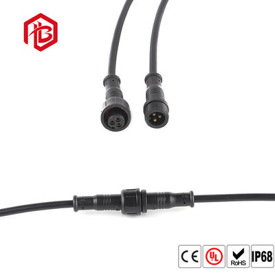 Kopen Mannelijk en vrouwelijk M11 waterdicht connector LED licht 2 3 4 5 pin PVC geïntegreerde injectie gevormd stekker online manufacture