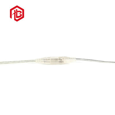 Kopen 2 pinnummer Zwart/transparante IP65 laagspannings waterdichte aansluiting voor PVC-kabel online manufacture