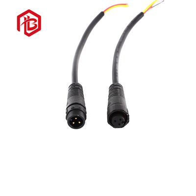 Kopen Op maat gemaakte M12 mannelijke vrouwelijke elektrische kabel aansluiting 2 3 4 5 6 7 8 pin IP68 waterdichte kabel aansluiting online manufacture