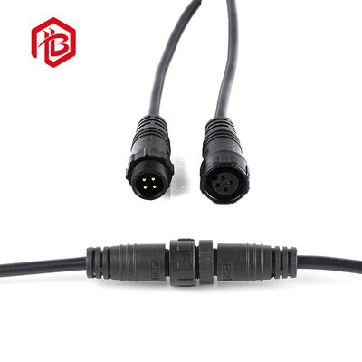 Kopen Op maat gemaakte M14 Pvc-materiaal Man Vrouw Ip65 Waterdicht 2 Pin Power Led Connector online manufacture