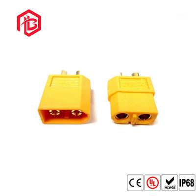 Kopen Stroombatterij Connector Goud Messing Geplatte Nylon 12V XT60 XT90 Plug Man Vrouw Banana Bullet Plug voor RC Lipo Battery FPV Drone online manufacture