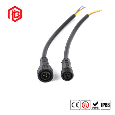 Kopen Custom M15 IP68 Waterproof Aerospace PCB Male Female Connector with 1P/2P/3P/4P/5P/6P Power Cable Plug for LED Strips online manufacture