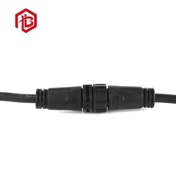 Kopen M25 Waterdichte Connector Mannelijk/Vrouwelijk Koperen Contacten IP68 Gecertificeerd Lucht- en Ruimtevaart UHF RF PCB FPC Kabel met Nylon Behuizing online manufacture