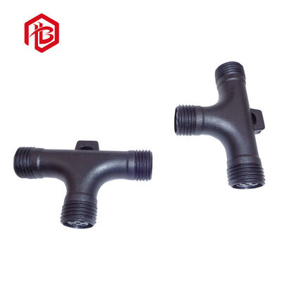 Kopen Spiral tand T-type 2-4 pin koper contact waterdicht connector voor PCB FPC zonne-energiesystemen Man/Vrouw kabel verbinding online manufacture