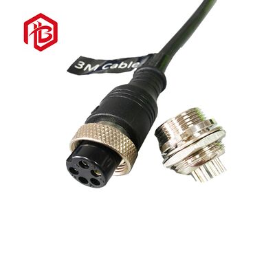Kopen GX16 IP68 Waterdichte Mannelijke/Vrouwelijke Luchtvaartconnector Koperen Contacten Stroom RF FPC Compatibiliteit 2-10 Pins Capaciteit voor Kabeldraden online manufacture