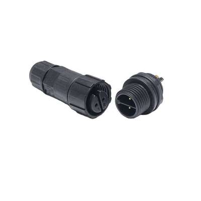 Kopen IP68 waterdicht LED-buitengelichtverbindingskabel 3-weg 2/3/4-pin T-type schroef bevestiging koper contactmateriaal Luchtvaart UHF online manufacture