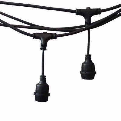 Kopen E27 Lamphouder Koperdraad Schakelaar 110V Socket Hoogwaardige LED Elektrische Zonne-energiesysteem FPC IP67 online manufacture