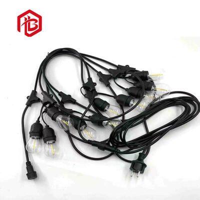 Kopen IP65 Waterdicht LED Buitenste String Lights 48FT Warm Wit Kleurrijke Verlichting voor Tuin Aanpasbaar 3 Jaar 30000h Leven Koper online manufacture