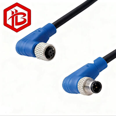 Kopen OEM ODM M5 4-pins mannelijke/vrouwelijke waterdichte IP68 lucht- en ruimtevaart RF FPC circulaire connector kabel online manufacture