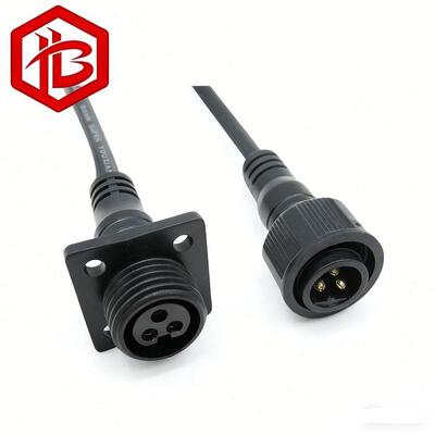 Kopen M15 FLANGED Waterdicht Plug Man/Vrouw Panel Mount Cable Connector 2-4Pin IP68 voor PCB RF Street Light Project online manufacture
