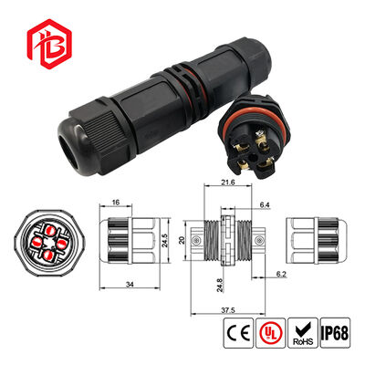 Kopen BETT L20 L-type waterdichte koperen connector (IP68) voor UHF/RF-toepassingen in lucht- en ruimtevaart- en zonne-energiesystemen online manufacture