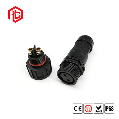 Kopen M20 Outdoor 300V Koper 2-5 Pin Vrouwelijke schroef bevestiging IP68 Waterdicht Circulair LED Lichtstrook Elektriciteitskabel Power Connector online manufacture