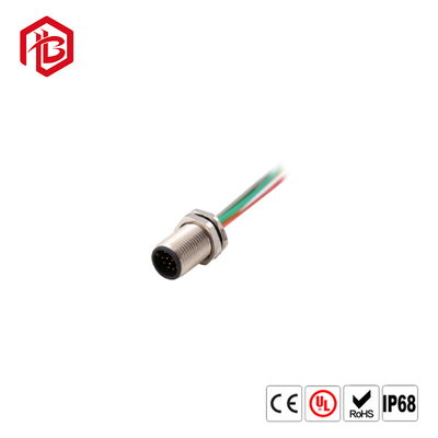 CUSTOM M5 M8 M12 M16 M23 CONNECTORS 2 3 4 5 6 8 12 17 PIN MALE FEMALE IP67 IP68 PCB WIRE WATERPROOF CONNECTOR