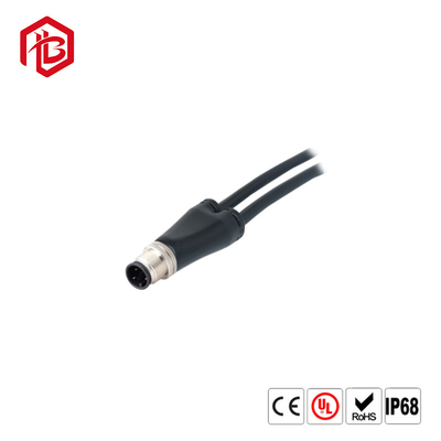 M12 electric bike 3pin cable connector waterproof ip68 automotive plug connector