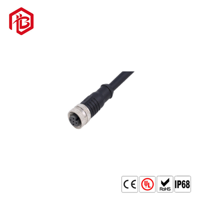 M12 electric bike 3pin cable connector waterproof ip68 automotive plug connector