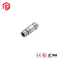 Chinese Factory Field Installation A Code Plastic IP67 Female Plug 8 Pin M12 Waterproof Connector