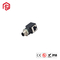 M12 12 3 4 5 6Pin Ethernet 2 Pin Waterproof Cable Connector Underground