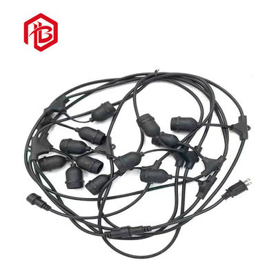 E27 IP67 Waterproof Lamp Holder Connector 2-12 Core 24V DC