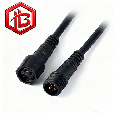 M11 PVC PLUG  M16 M18 Male and Female Connector 2 3 4 5 6 7 8 10 Pin Circular LED Outdoor Lighting Waterproof Cable Connector