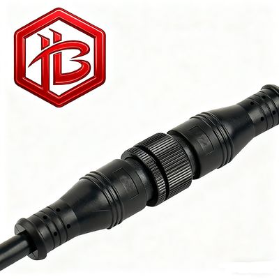 High Quality Waterproof Electrical Wiring Connectors M12 METAL PLUG 2 3 4 5 6  7 8 Pins