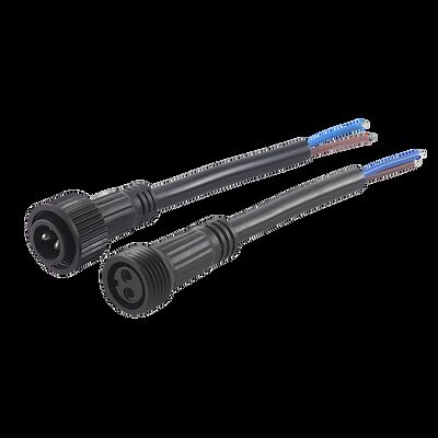 M23 IP68 Waterproof Copper Contact LED Microwave 4-Pin Male/Female Plug for PCB and Solar Power System Panel Mount Applications