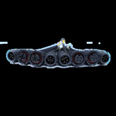 M16 Microwave Power Waterproof Connector 2-6 Pin IP68 Male Female Plug LED Aerospace UHF PCB RF Copper Nylon