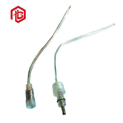 Transparent Copper DC Male/Female 50A IP68 Waterproof Connectors for LED Lighting Aerospace PCB Applications