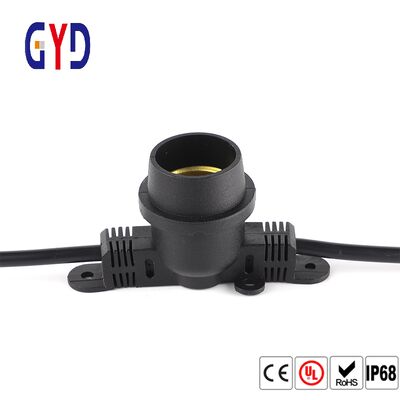 PVC Ip65 Waterproof Bulb Holder with Clamp Modern