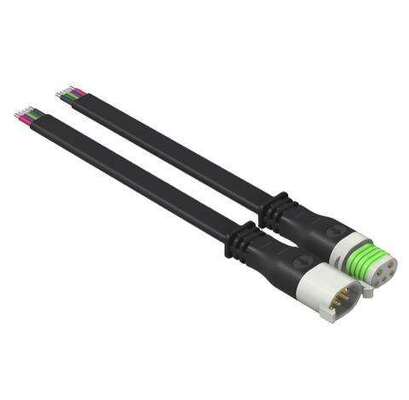 Fat Plug IP65 Waterproof LED Light Outdoor Lighting Connector 220V UHF PCB Power Plug Butt Connector Plug Wire