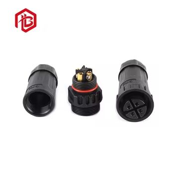 GYD M25 Marine Grade Male/Female Copper Electrical Connectors IP68 Waterproof Nylon Housing for RF Power and Wire Connections