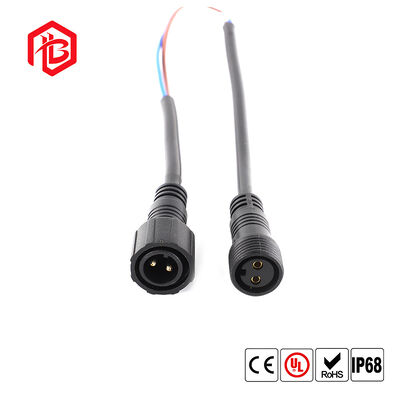 M18 WITH CABLE For Waterproof Male/Female Connector with Cable 6A Rated Copper Contact for Solar Power System