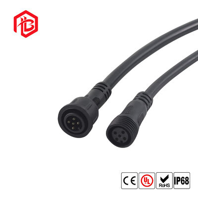 M19 Waterproof IP68 Nylon Cable Connector for Microwave and LED Lighting Applications (Custom)