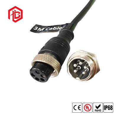GX16 Butt-Type Multi-Core Waterproof Copper Male/Female Aviation Plug and Socket