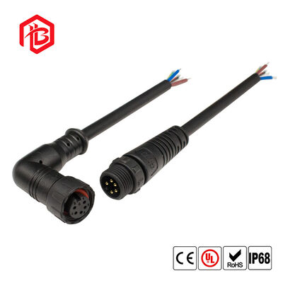 M12 straight elbow connector