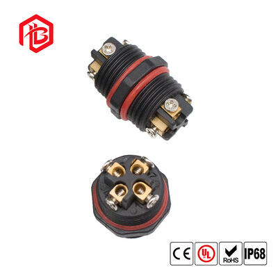 L16 Series Copper Contact Nylon Housing 30A Waterproof Male/Female Power Connectors for Lithium Batteries