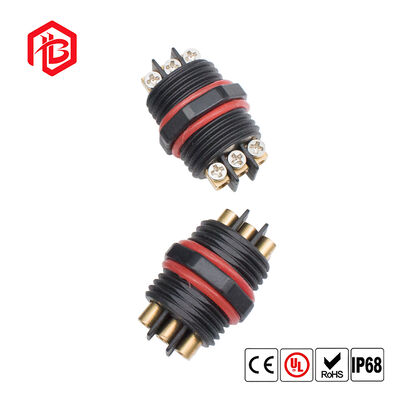 L16 Series Copper Contact Nylon Housing 30A Waterproof Male/Female Power Connectors for Lithium Batteries
