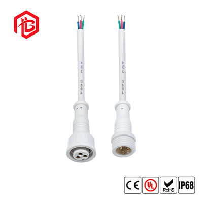 M11  Plugs IP65  Factory Price Male Female Black NylonAerospace UHF PCB Copper Contact 16A 500V Waterproof LED Lamp Connectors