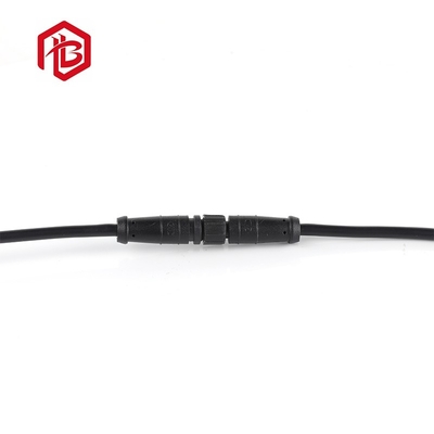 IP68 M8 Waterdichte Connector 2-12 Pin 1-50A Nylon Stekker